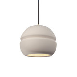 Radiance 1 Light Sphere Small Pendant by Justice Design - CER-6410