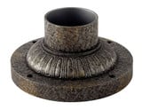 Pier Mount Accessory 7 Inch 3.5 Inch Height Round Fluted Base by Hinkley - 1307