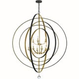 Luna 9 Light Oversized Chandelier by Crystorama - 587