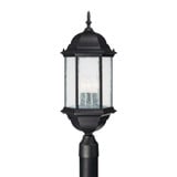 Main Street 3 Light Outdoor Post Lantern by Capital - 9837