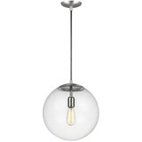 Hanging Globe 1 Light Pendant 14.75 Inch Tall by Visual Comfort Studio - 6801801