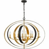 Luna 8 Light Oversized Chandelier by Crystorama - 588