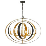 Luna 8 Light Oversized Chandelier by Crystorama - 588