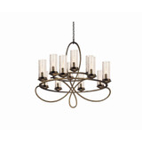 Grayson 12 Light Large Chandelier by Kalco - 2675