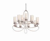 Grayson 12 Light Large Chandelier by Kalco - 2675