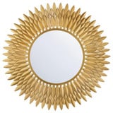 Broche Mirror 30 Inch Tall and 30 Inch Wide by Crystorama - BRH-M530