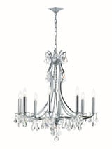 Cedar 8 Light Large Chandelier by Crystorama - 5938