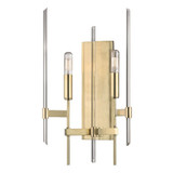 Bari 2 Light Wall Sconce 17.25 x 9.75 Inch by Hudson Valley - 9902