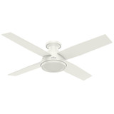 Dempsey 52 Inch Low Profile Ceiling Fan with Handheld Remote by Hunter Fans - 1000175