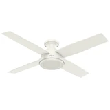Dempsey 52 Inch Low Profile Ceiling Fan with Handheld Remote by Hunter Fans - 1000175