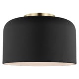 Malone 1 Light 10.75 Inch Wide Flush Mount by Visual Comfort Studio - 7505401