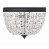 Nola 2 Light 11.5 Inch Wide Flush Mount by Crystorama - NOL-312