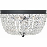 Nola 3 Light 14.25 Inch Wide Flush Mount by Crystorama - NOL-314