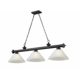 Cordon 3 Light Medium Pendant 13 Inch by Z-Lite - 2306-3-14