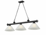 Cordon 3 Light Medium Pendant 13 Inch by Z-Lite - 2306-3-14