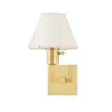 Leeds 1 Light Wall Sconce 12.25 x 8 Inch by Hudson Valley - MDS130