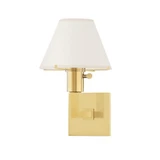 Leeds 1 Light Wall Sconce 12.25 x 8 Inch by Hudson Valley - MDS130