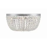 Nola 5 Light 20 Inch Wide Flush Mount by Crystorama - NOL-320