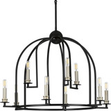 Seneca 9 Light Large Chandelier by Progress - P400187