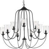 Bowman 9 Light Oversized Chandelier by Progress - P400196