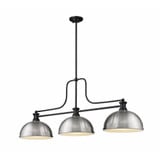 Melange 3 Light Billiard 21 Inches Tall and 13.25 Inches Wide by Z Lite - 725-12