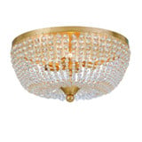 Rylee 4 Light 18.5 Inch Wide Flush Mount by Crystorama - 605
