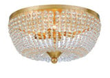 Rylee 4 Light 18.5 Inch Wide Flush Mount by Crystorama - 605