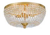 Rylee 4 Light 18.5 Inch Wide Flush Mount by Crystorama - 605