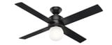 Hepburn 52 Inch Ceiling Fan with LED Light Kit by Hunter Fans - 1000196