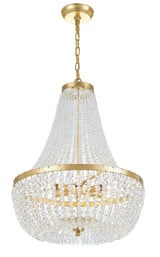 Rylee 6 Light Small Chandelier by Crystorama - 608