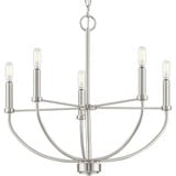 Leyden 5 Light Medium Chandelier by Progress - P400202