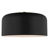 Malone 1 Light 13.75 Inch Wide Flush Mount by Visual Comfort Studio - 7605401