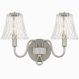 McKinney 2 Light Bath Vanity 11 Inch Tall and 15.5 Inch Wide by Quoizel - MCK8615