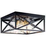 Moorgate 4 Light 16 Inch Wide Flush Mount by Kichler - 44084