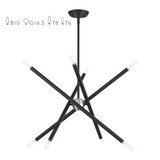 Soho 8 Light Medium Chandelier by Livex - 47005