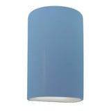 Ambiance 1 LED Large Cylinder Closed Top Wall Sconce by Justice Design - CER-1260-LED1-1000