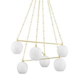 Asbury Park 6 Light Oversized Chandelier by Hudson Valley - 9138