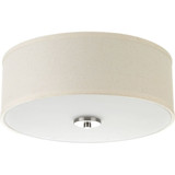 Inspire 1 Light 13 Inch Wide Farmhouse Flush Mount by Progress - P3696