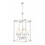 Katerina 9 Light Chandelier 46 Inch Tall and 28 Inch Wide By Z-Lite - 1950-9C