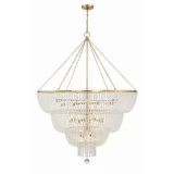 Rylee 24 Light Oversized Chandelier by Crystorama - 618