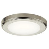 Zeo 14.5W 1 LED 7 Inch Wide Flush Mount by Kichler - 44244