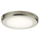 Zeo 14.5W 1 LED 7 Inch Wide Flush Mount by Kichler - 44244