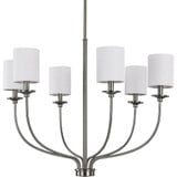 Bonita 6 Light Large Chandelier by Progress - P400227