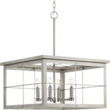 Hedgerow 4 Light Medium Chandelier by Progress - P400253