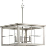 Hedgerow 4 Light Medium Chandelier by Progress - P400253