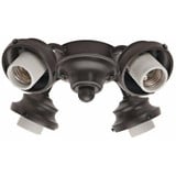 Accessory Four Light Fitter 10.5 Inch Wide by 3.2 Inch High by Hunter Fans - 99142FL