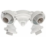 Accessory Four Light Fitter 10.5 Inch Wide by 3.2 Inch High by Hunter Fans - 99142FL