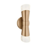 Fusion Lugano 9W 1 LED up/Down Wall Sconce 13 Inch Tall by Justice Design - FSN-8002
