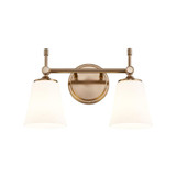 Fusion Tulsi 2 Light Bath Vanity 9.25 X 15 Inch Wide by Justice Design - FSN-8312