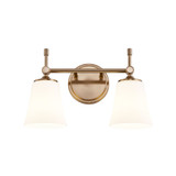 Fusion Tulsi 2 Light Bath Vanity 9.25 X 15 Inch Wide by Justice Design - FSN-8312